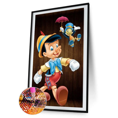 Cartoon Boy - Full Round Drill Diamond Painting 30*60CM