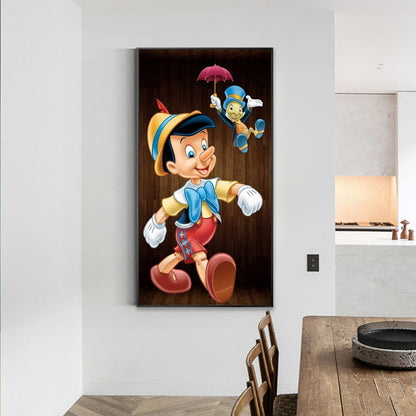 Cartoon Boy - Full Round Drill Diamond Painting 30*60CM