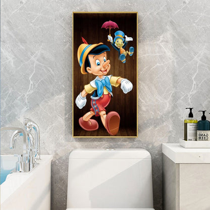 Cartoon Boy - Full Round Drill Diamond Painting 30*60CM