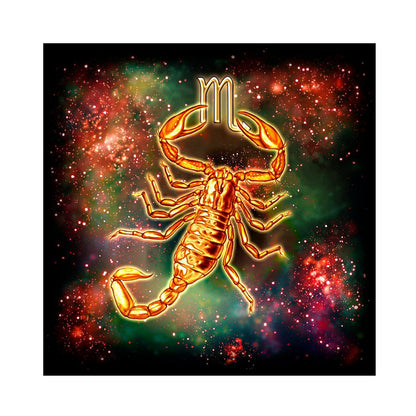 Abstract Scorpio - Full Round Drill Diamond Painting 30*30CM