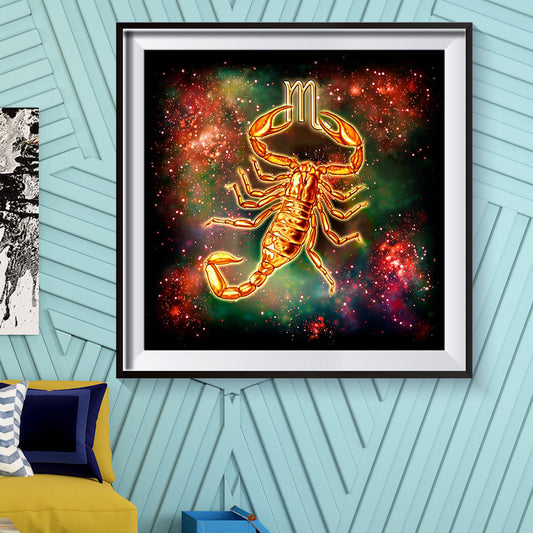 Abstract Scorpio - Full Round Drill Diamond Painting 30*30CM