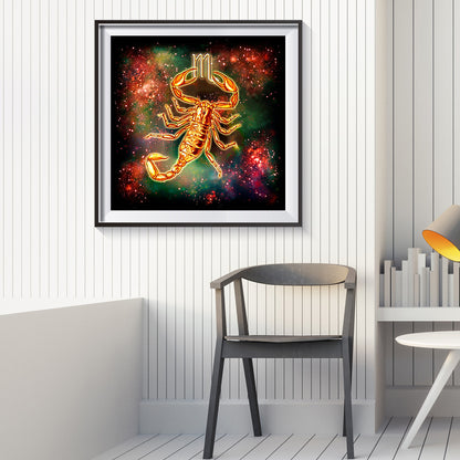 Abstract Scorpio - Full Round Drill Diamond Painting 30*30CM