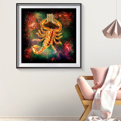 Abstract Scorpio - Full Round Drill Diamond Painting 30*30CM
