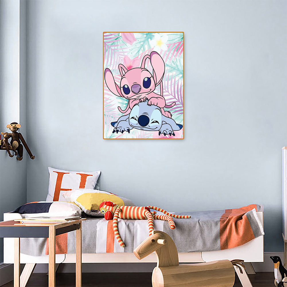 Stitch - Full Round Drill Diamond Painting 30*40CM