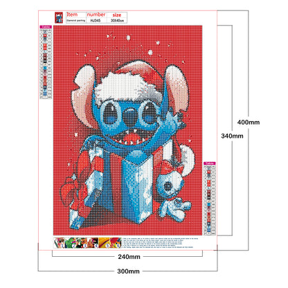 Stitch - Full Round Drill Diamond Painting 30*40CM