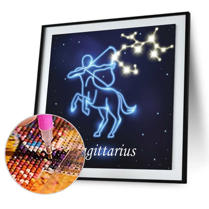 Twelve Constellations - Full Round Drill Diamond Painting 30*30CM