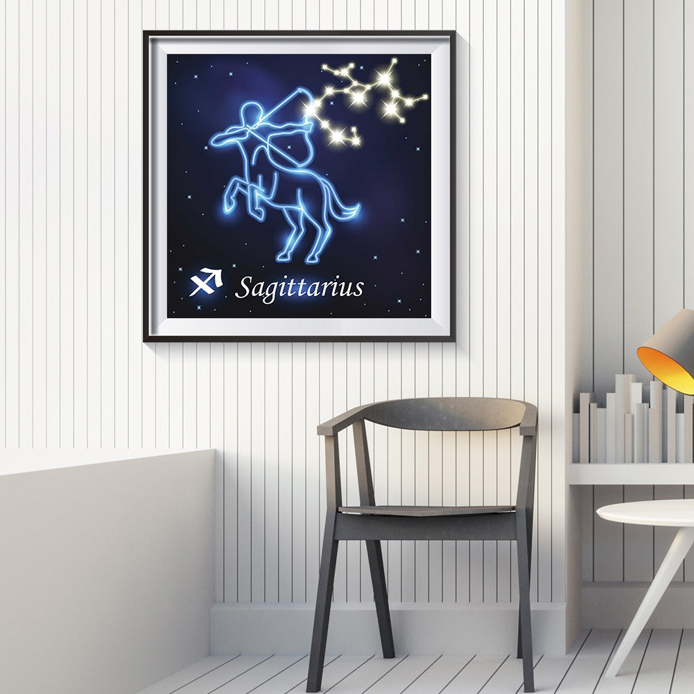 Twelve Constellations - Full Round Drill Diamond Painting 30*30CM