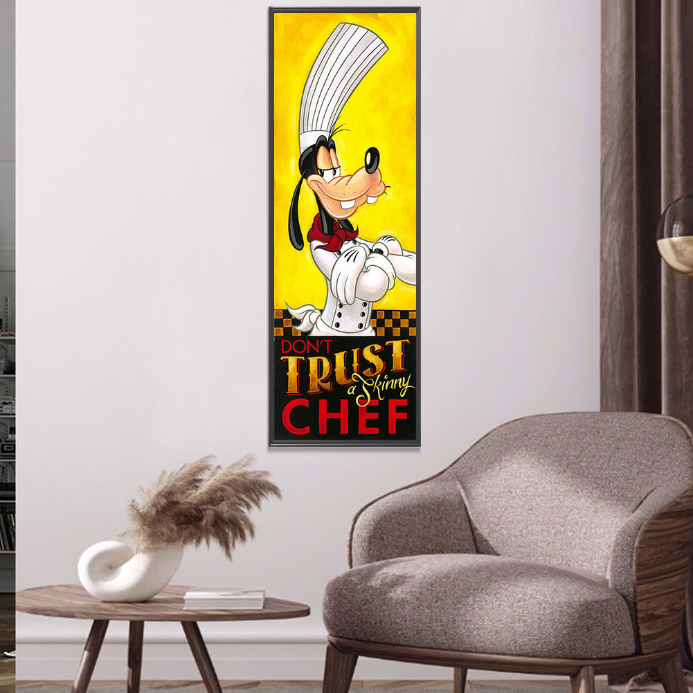 Cartoon Dog - Full Round Drill Diamond Painting 30*90CM