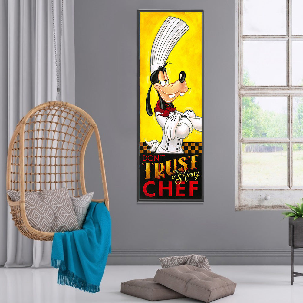 Cartoon Dog - Full Round Drill Diamond Painting 30*90CM