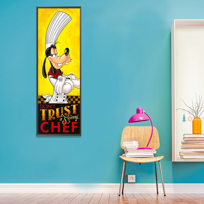 Cartoon Dog - Full Round Drill Diamond Painting 30*90CM