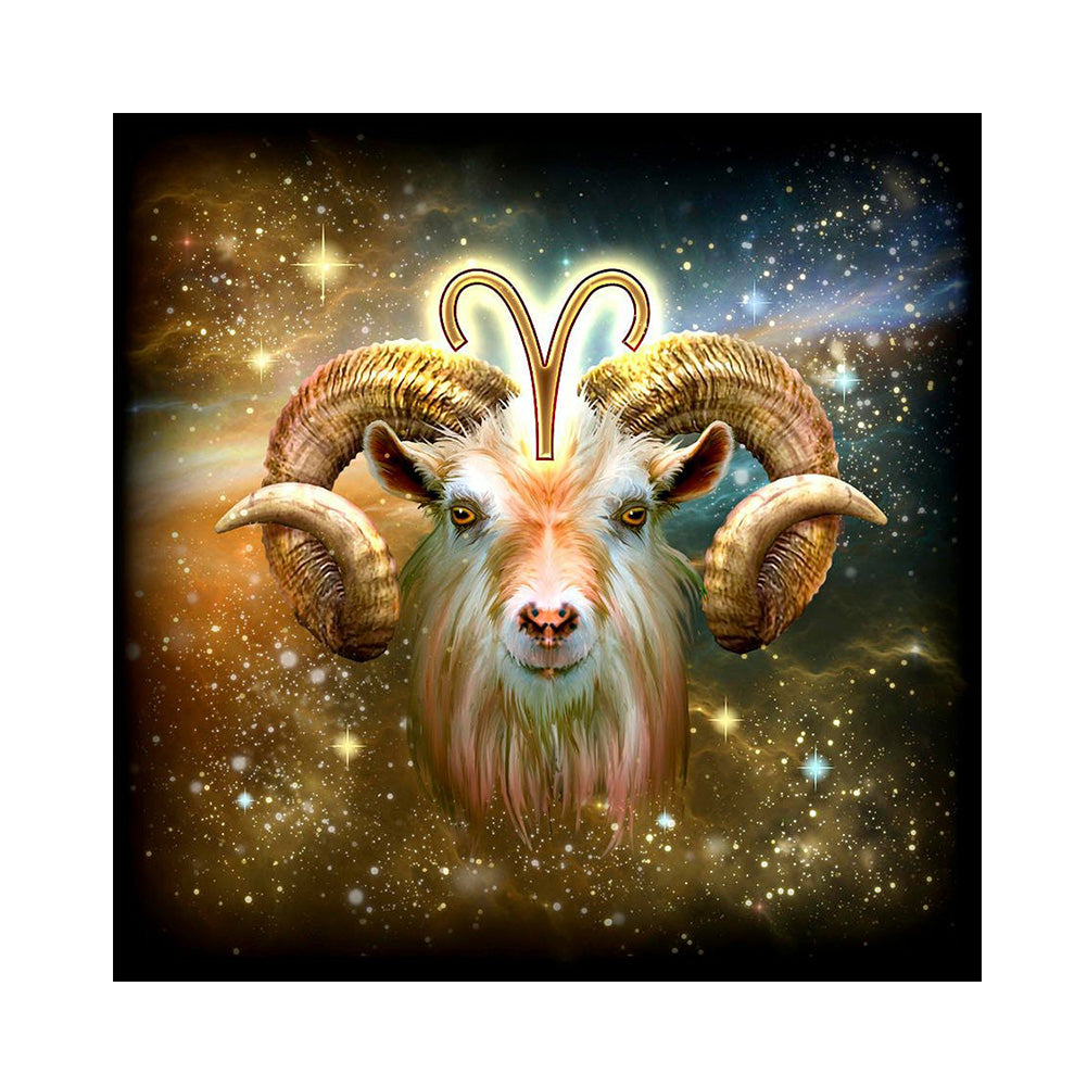 Shiny Aries - Full Round Drill Diamond Painting 40*40CM