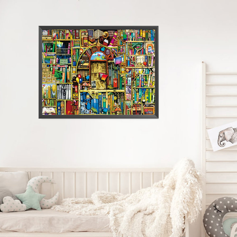 World Book - Full Round Drill Diamond Painting 50*40CM