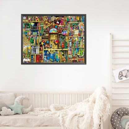 World Book - Full Round Drill Diamond Painting 50*40CM