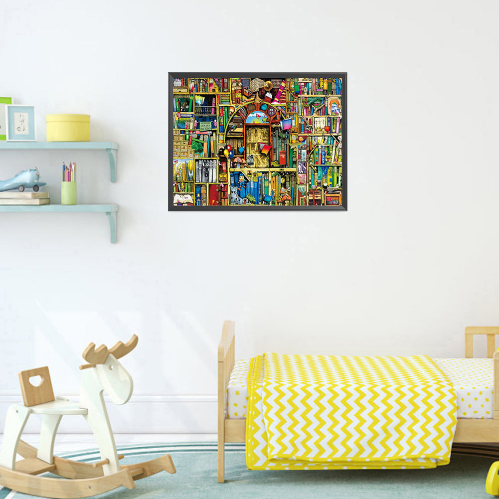 World Book - Full Round Drill Diamond Painting 50*40CM