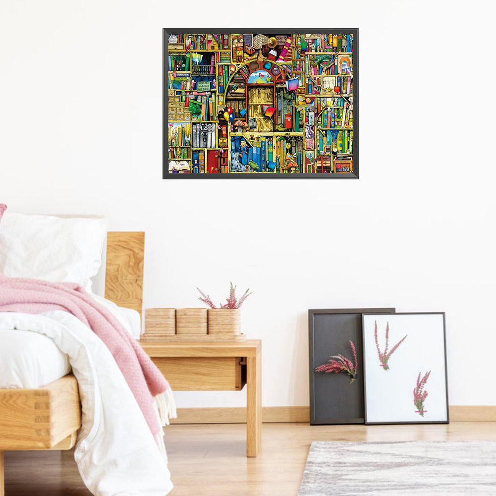 World Book - Full Round Drill Diamond Painting 50*40CM