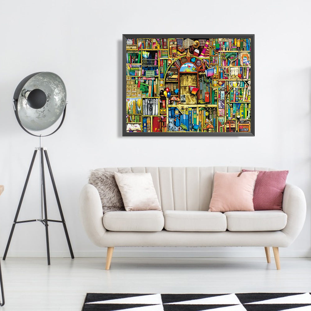 World Book - Full Round Drill Diamond Painting 50*40CM