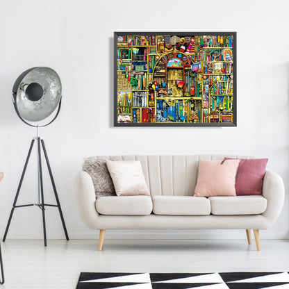 World Book - Full Round Drill Diamond Painting 50*40CM