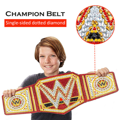 Champion Belt 5D DIY Diamond Painting Acrylic Kit Home Desktop Decoration