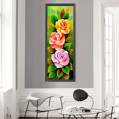 Flower Fruit - Full Round Drill Diamond Painting 30*60CM