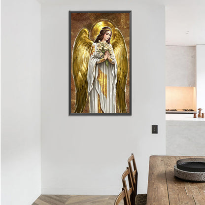 Religious Virgin - Full Round Drill Diamond Painting 40*70CM