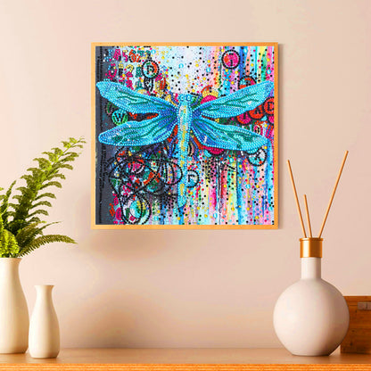 Dragonfly - Special Shaped Drill Diamond Painting 30*30CM