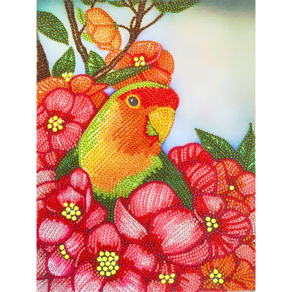 Parrot - Special Shaped Drill Diamond Painting 30*40CM