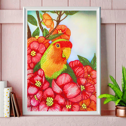 Parrot - Special Shaped Drill Diamond Painting 30*40CM