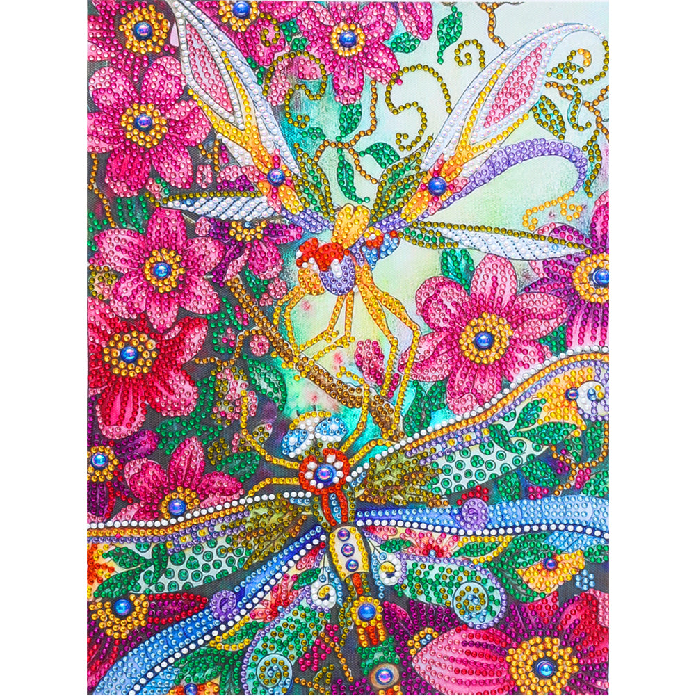 Dragonfly - Special Shaped Drill Diamond Painting 30*40CM