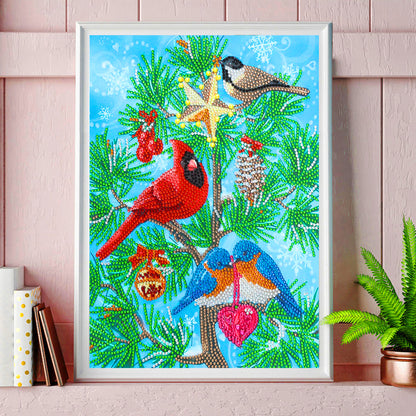 Bird - Special Shaped Drill Diamond Painting 30*40CM