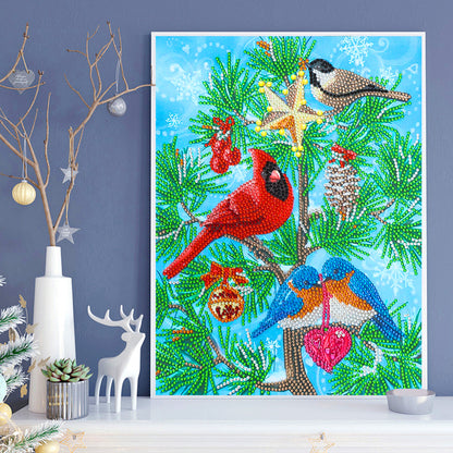 Bird - Special Shaped Drill Diamond Painting 30*40CM