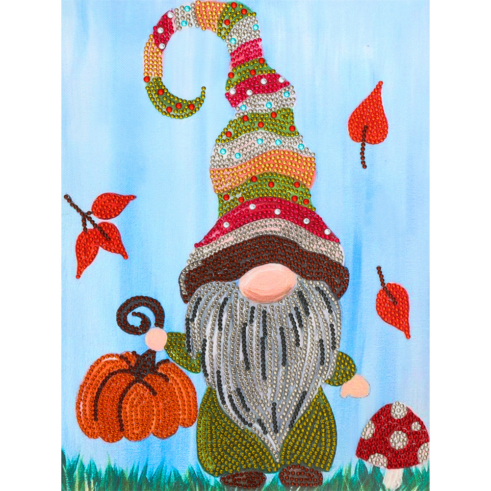 Candy Gnome - Special Shaped Drill Diamond Painting 30*40CM