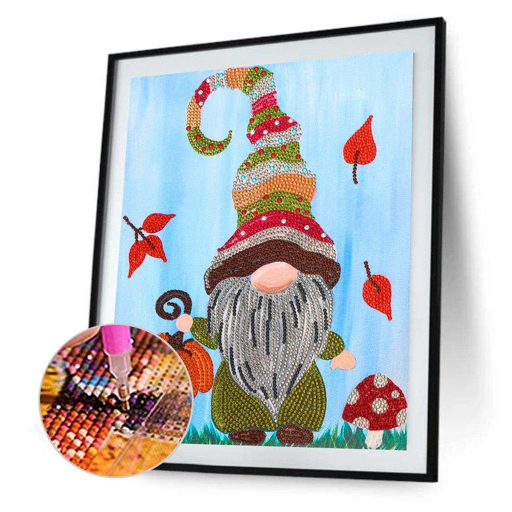 Candy Gnome - Special Shaped Drill Diamond Painting 30*40CM