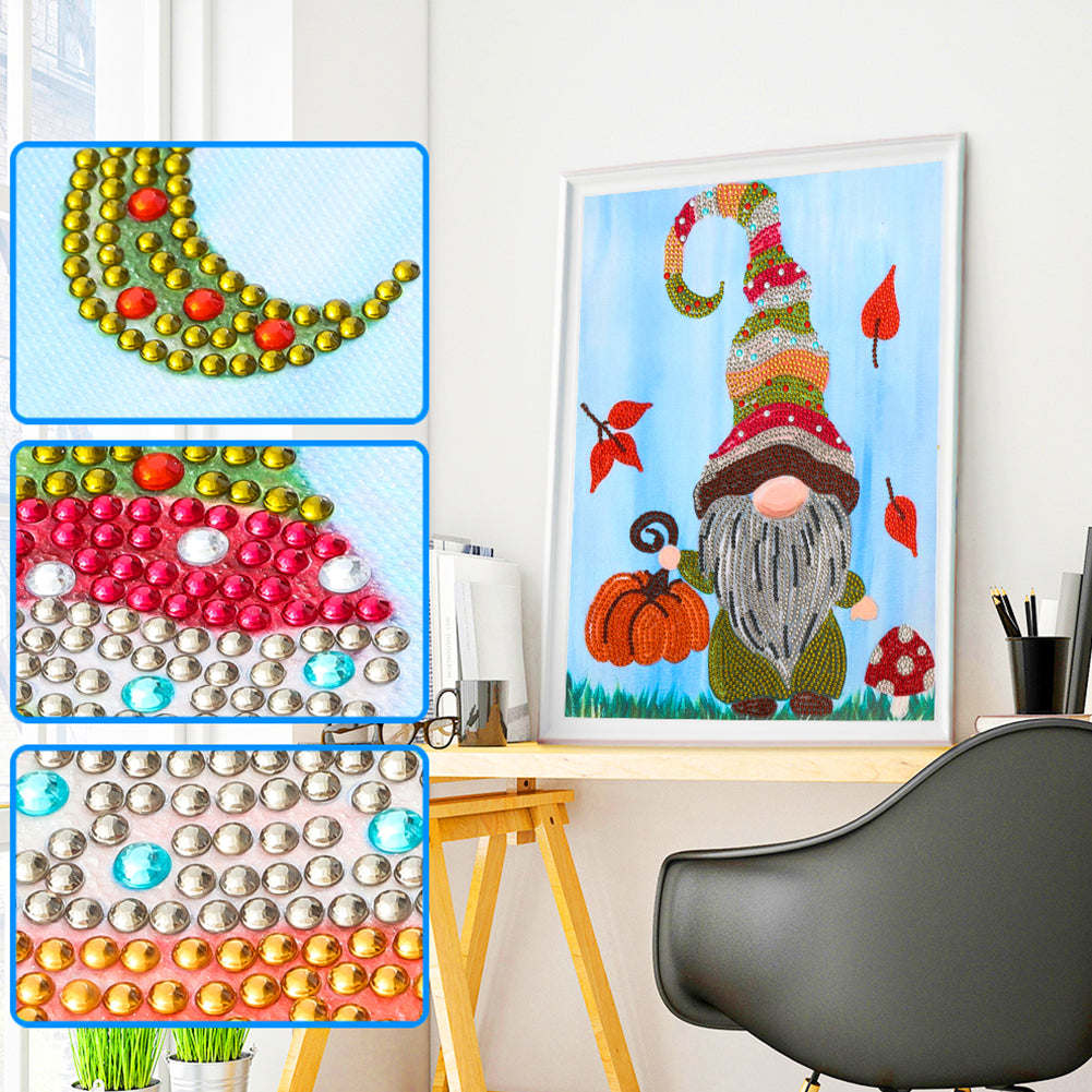 Candy Gnome - Special Shaped Drill Diamond Painting 30*40CM