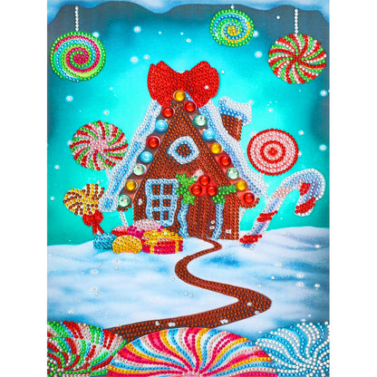 Candy Gnome - Special Shaped Drill Diamond Painting 30*40CM