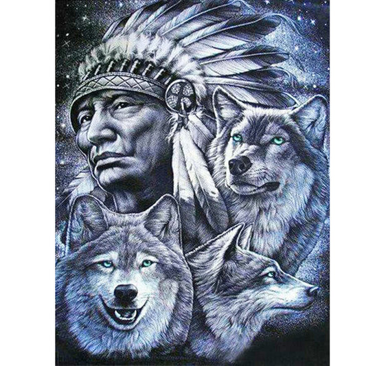 Animal Nation - Full Round Drill Diamond Painting 50*60CM