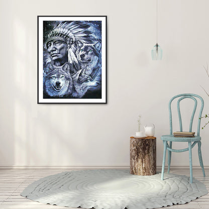 Animal Nation - Full Round Drill Diamond Painting 50*60CM
