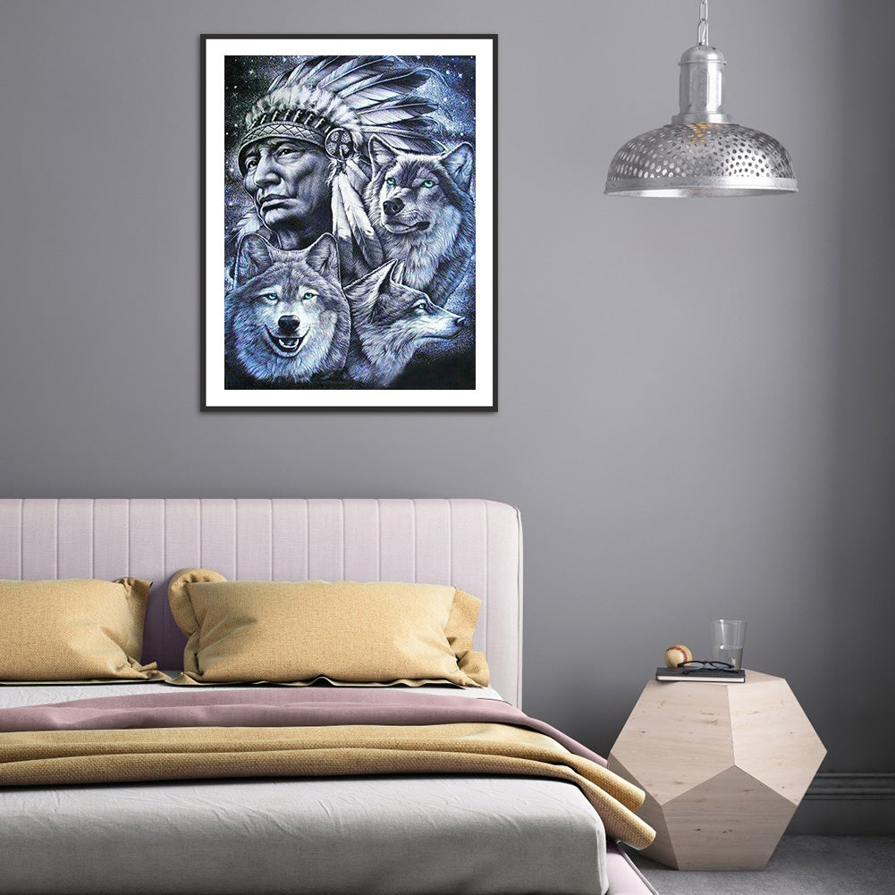 Animal Nation - Full Round Drill Diamond Painting 50*60CM