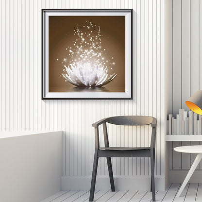 Lotus - Full Round Drill Diamond Painting 30*30CM