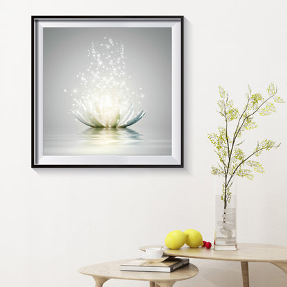 Lotus - Full Round Drill Diamond Painting 30*30CM