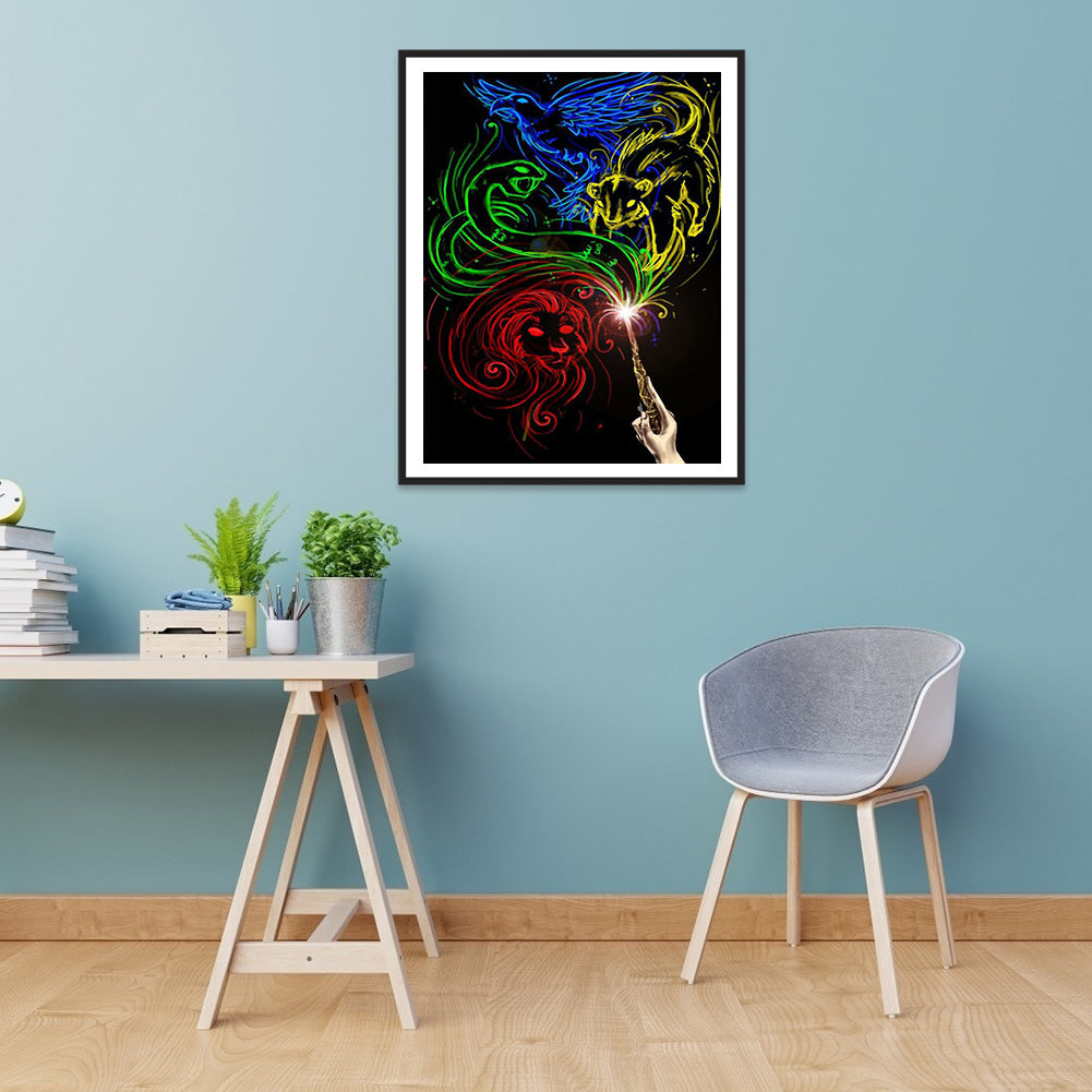 Animal - Full Round Drill Diamond Painting 30*40CM