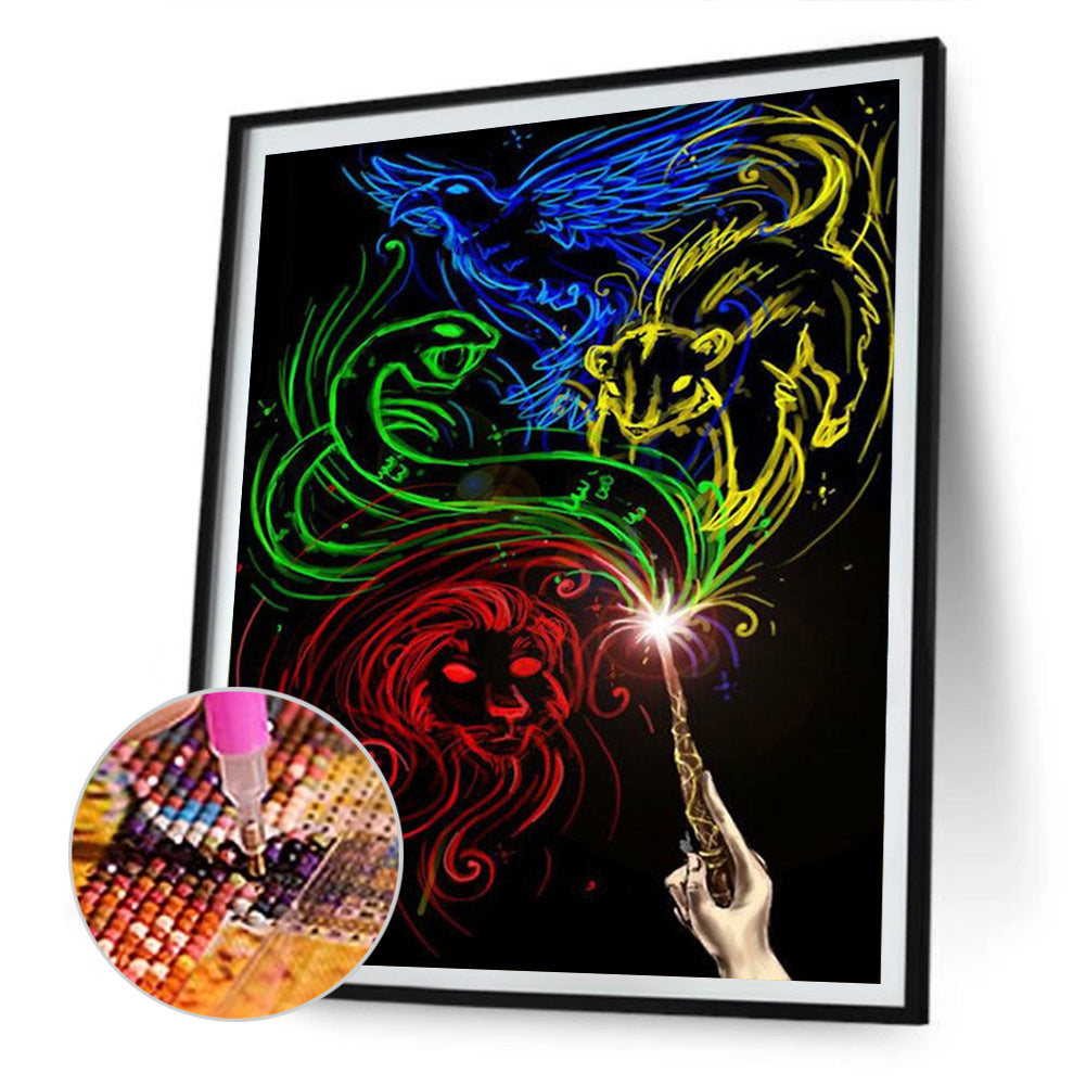Animal - Full Round Drill Diamond Painting 30*40CM