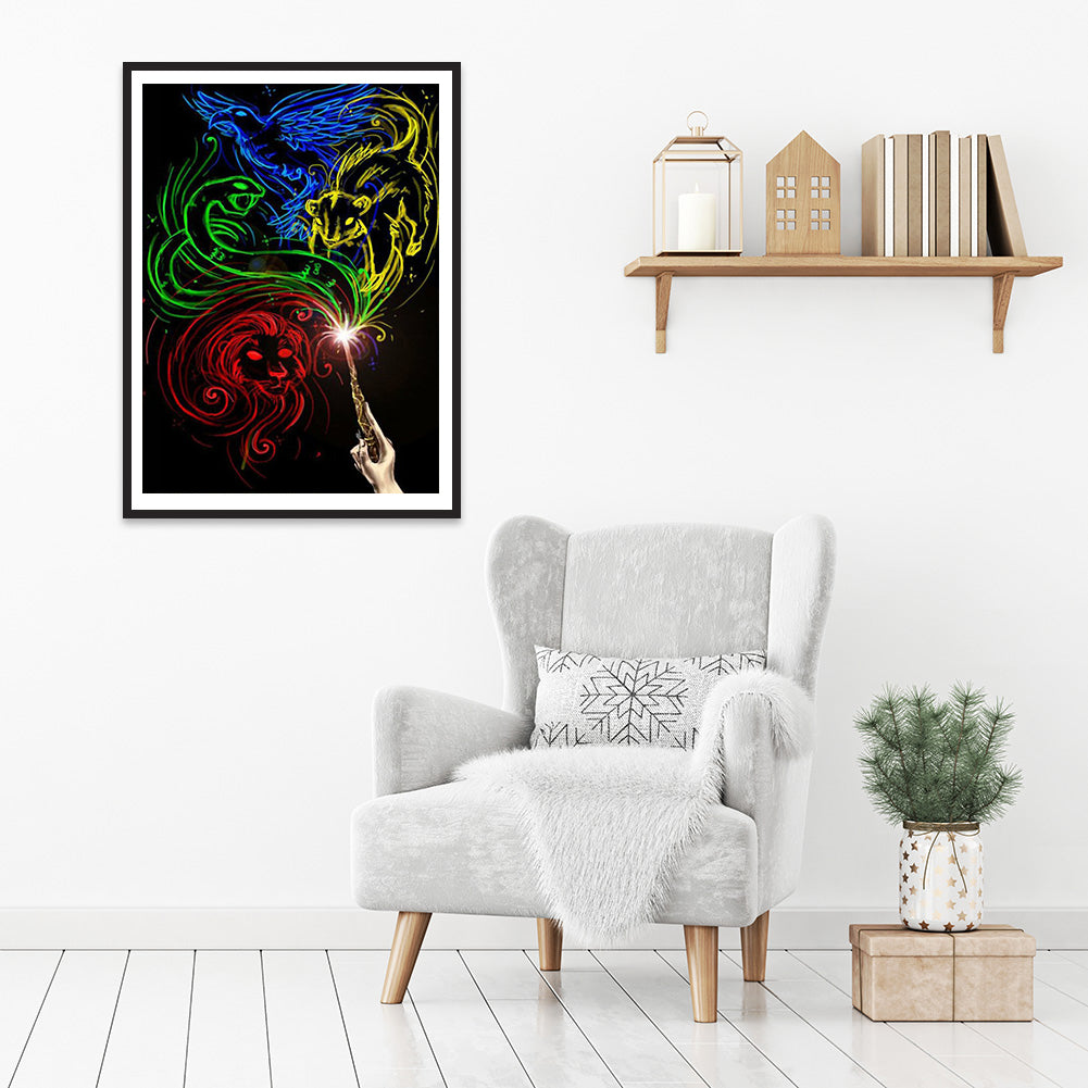 Animal - Full Round Drill Diamond Painting 30*40CM