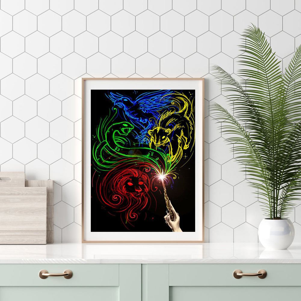 Animal - Full Round Drill Diamond Painting 30*40CM