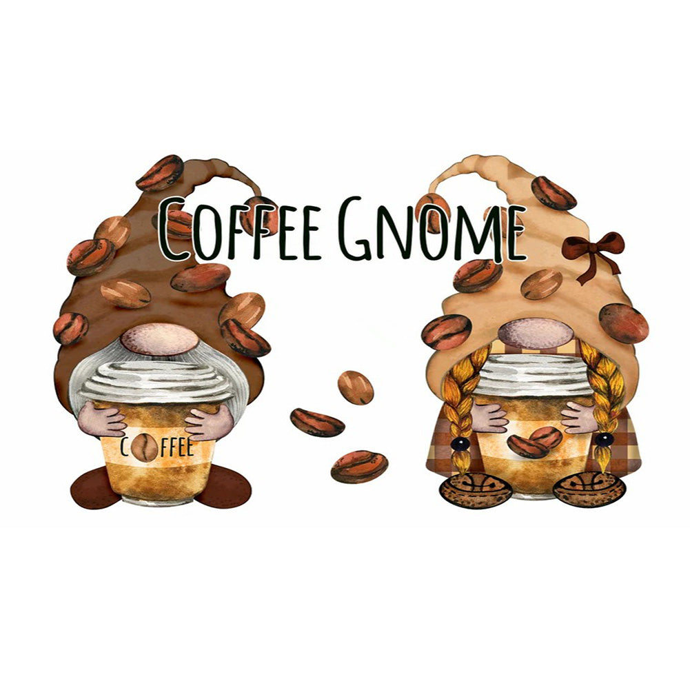 Goblin Coffee - Full Round Drill Diamond Painting 50*40CM