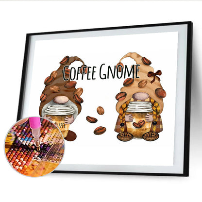 Goblin Coffee - Full Round Drill Diamond Painting 50*40CM