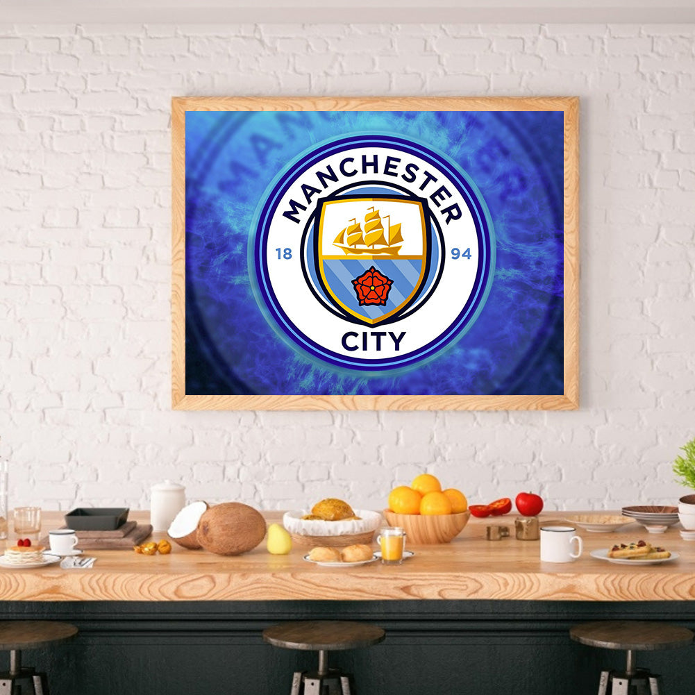 Team Emblem - Full Round Drill Diamond Painting 40*30CM