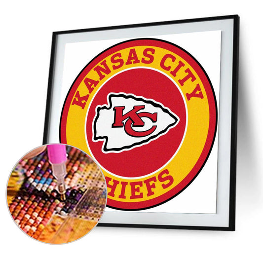 Team Emblem - Full Round Drill Diamond Painting 40*40CM