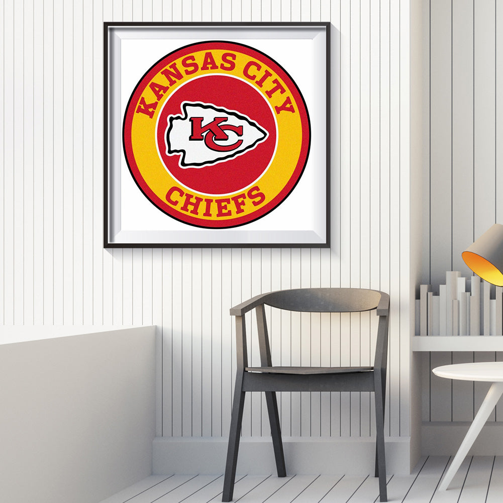 Team Emblem - Full Round Drill Diamond Painting 40*40CM