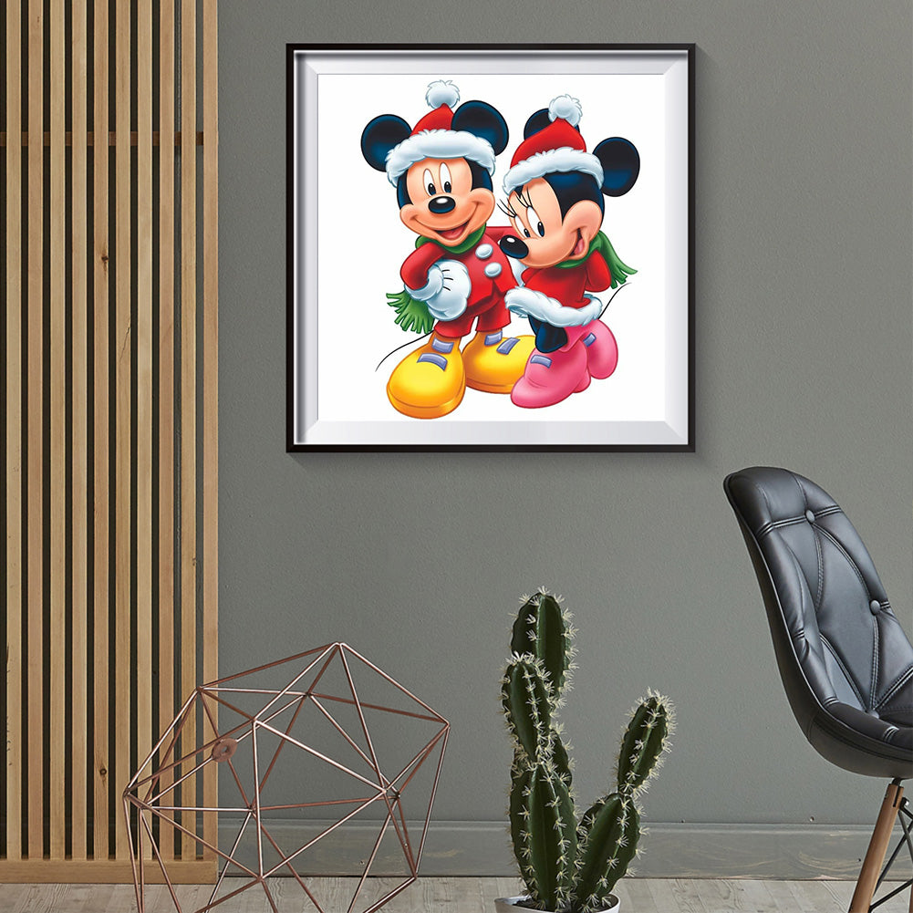 Cartoon Mouse - Full Round Drill Diamond Painting 50*50CM