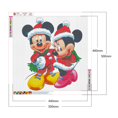 Cartoon Mouse - Full Round Drill Diamond Painting 50*50CM